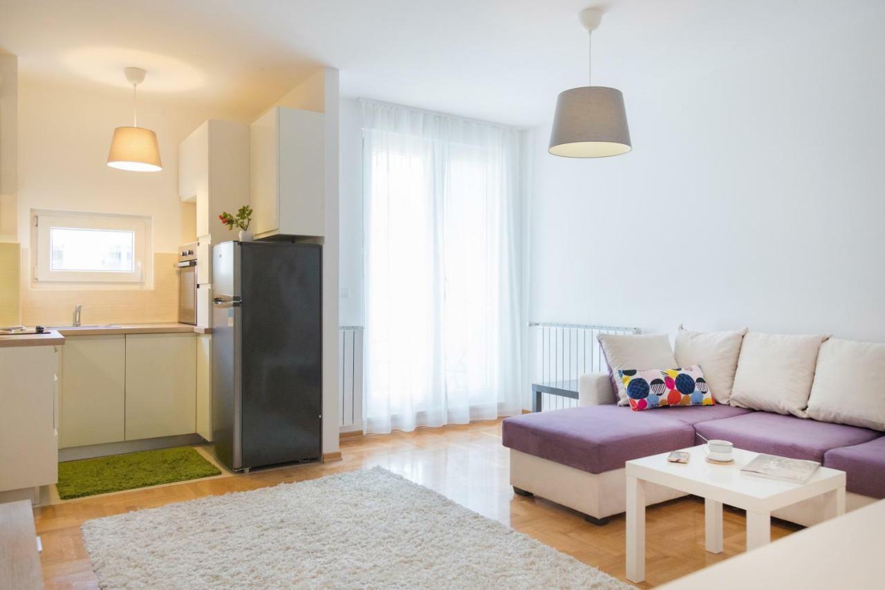 Cute And Sunny Studio In Zagreb With Balcony & Free Parking Exterior foto